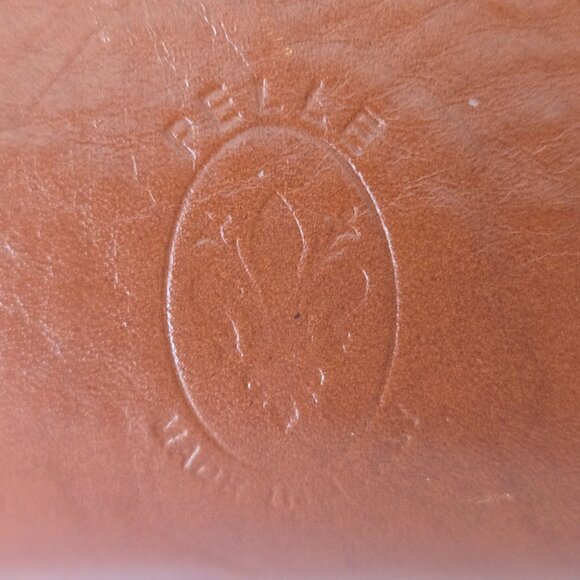 Vintage VERA PELLE Italian Leather Cross Body Handbag - Picture 4 of 9